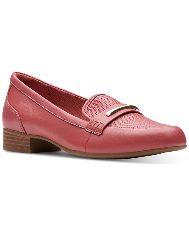 Clarks Womens Juliet Aster Slip On Loafer Flats Product Image