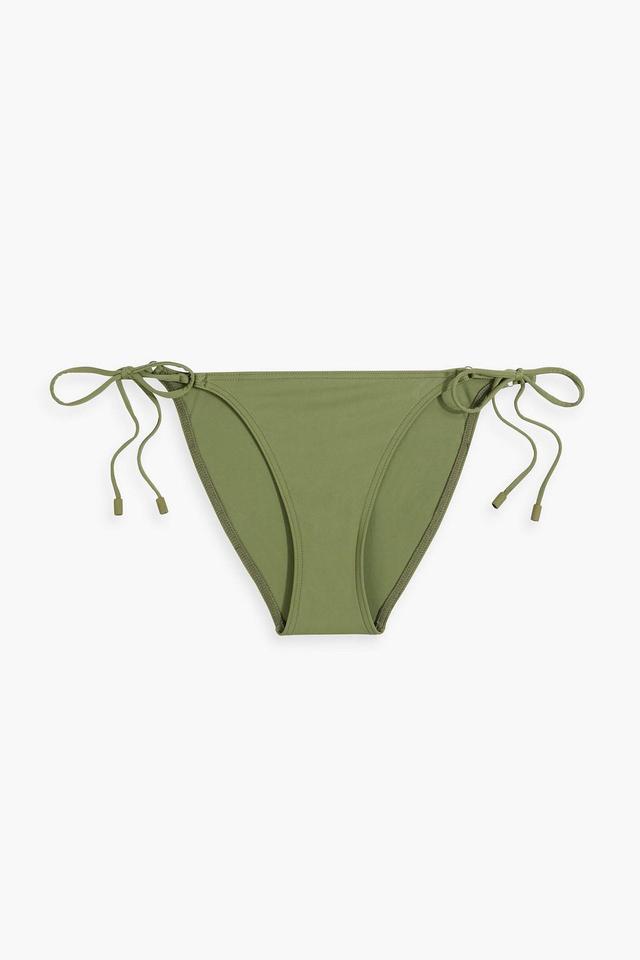 Separates Sculpt Low-rise Bikini Briefs In Army Green Product Image