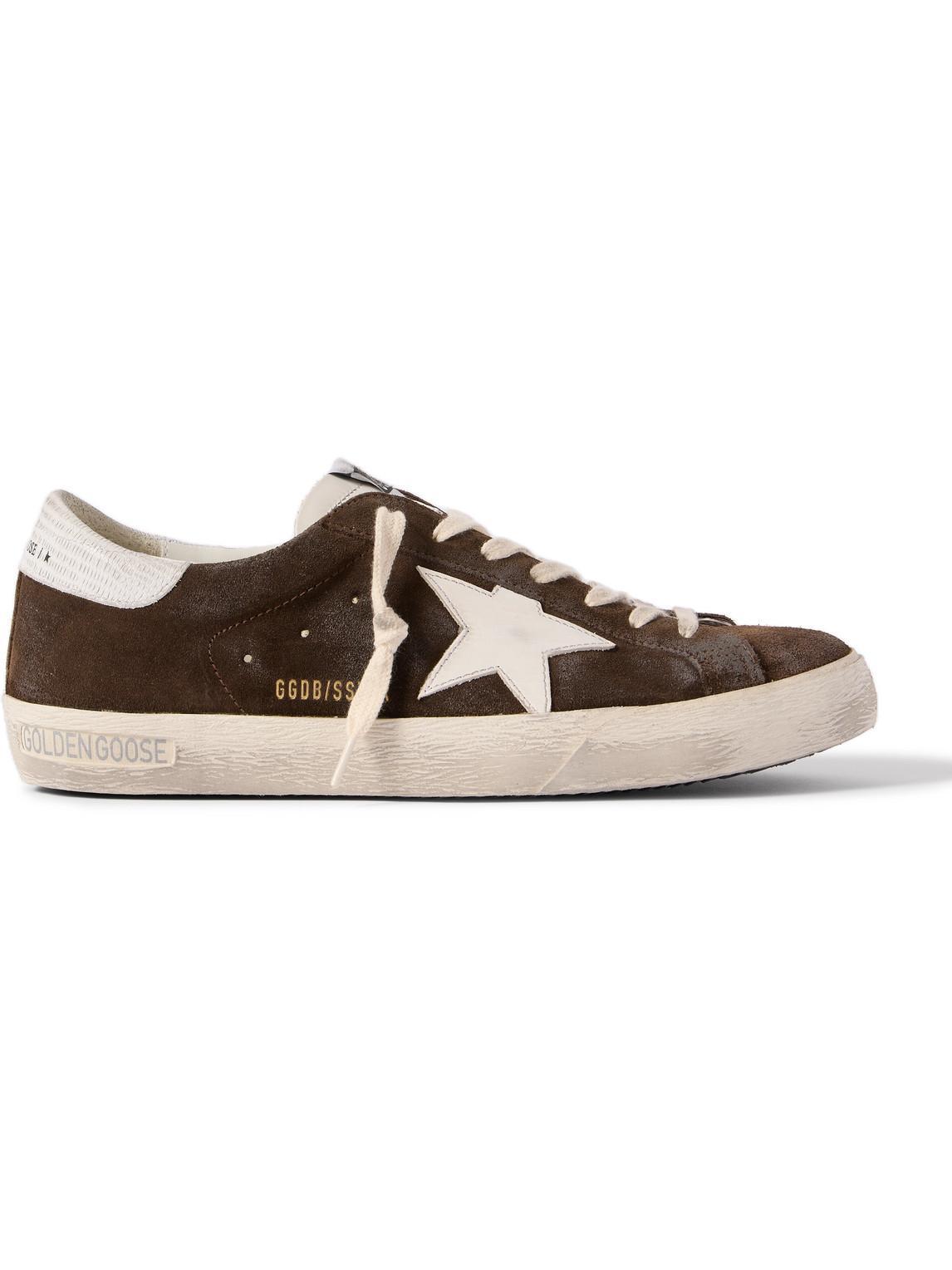 GOLDEN GOOSE Super Star In Brown Product Image