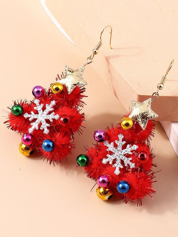 Christmas Tree Earrings Accessories Product Image