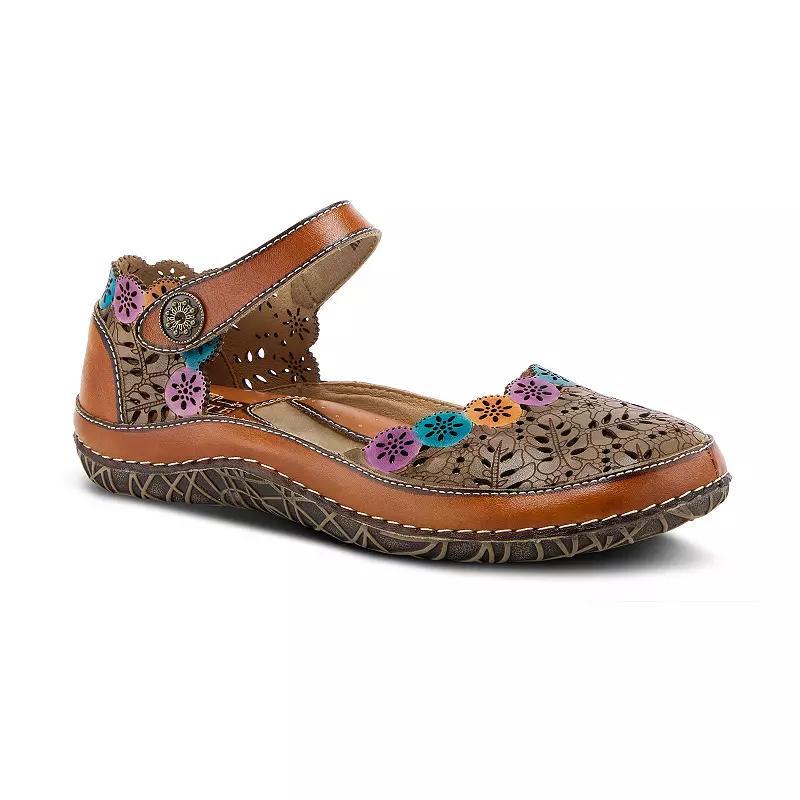 Womens LArtiste by Spring Step Kysandra-Fleur Mary Jane Flats Product Image