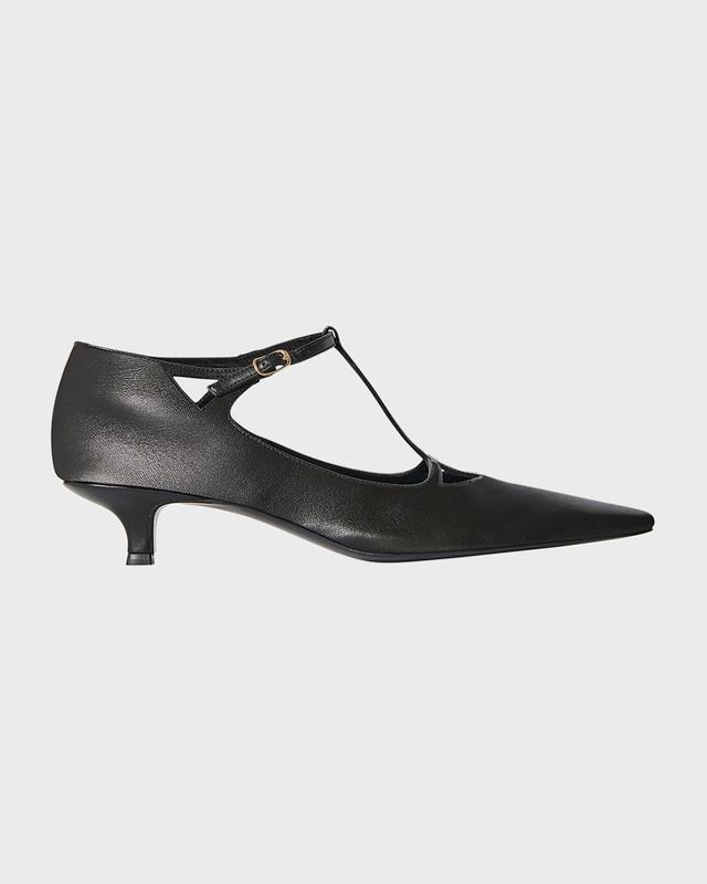 Cyd Calfskin Mary Jane Pumps Product Image