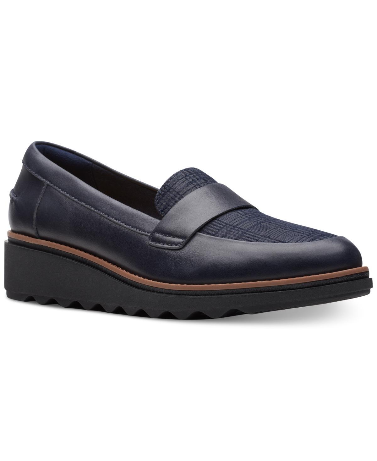 Clarks Sharon Gracie Womens Leather Loafers Product Image