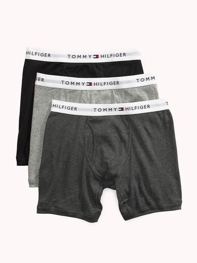 Tommy Hilfiger Men's Cotton Classics Boxer Brief 3-Pack Product Image