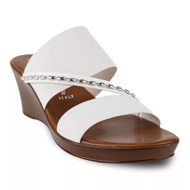 Italian Shoemakers Pert Womens Wedge Sandals Product Image