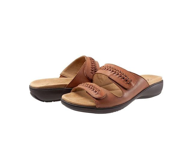 Trotters Ruthie Woven (Luggage) Women's Shoes Product Image