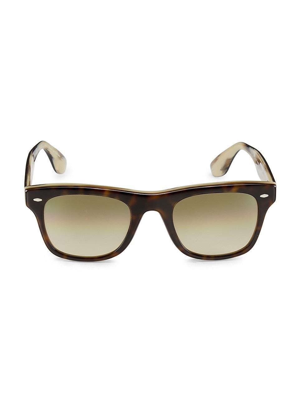 Womens Brunello Cucinelli x Oliver Peoples 50MM Acetate Square Sunglasses Product Image