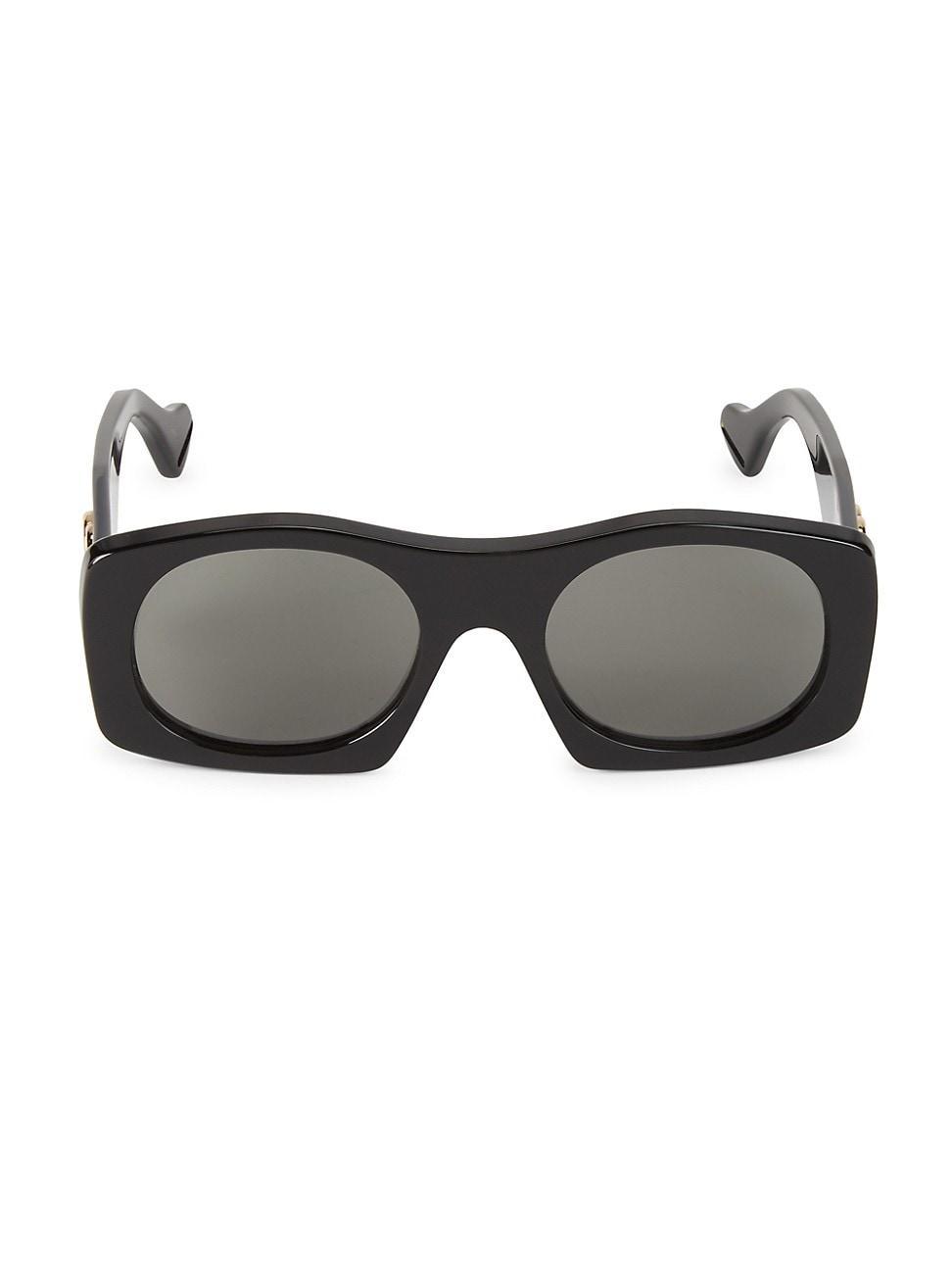 Mens 57MM Square Sunglasses Product Image