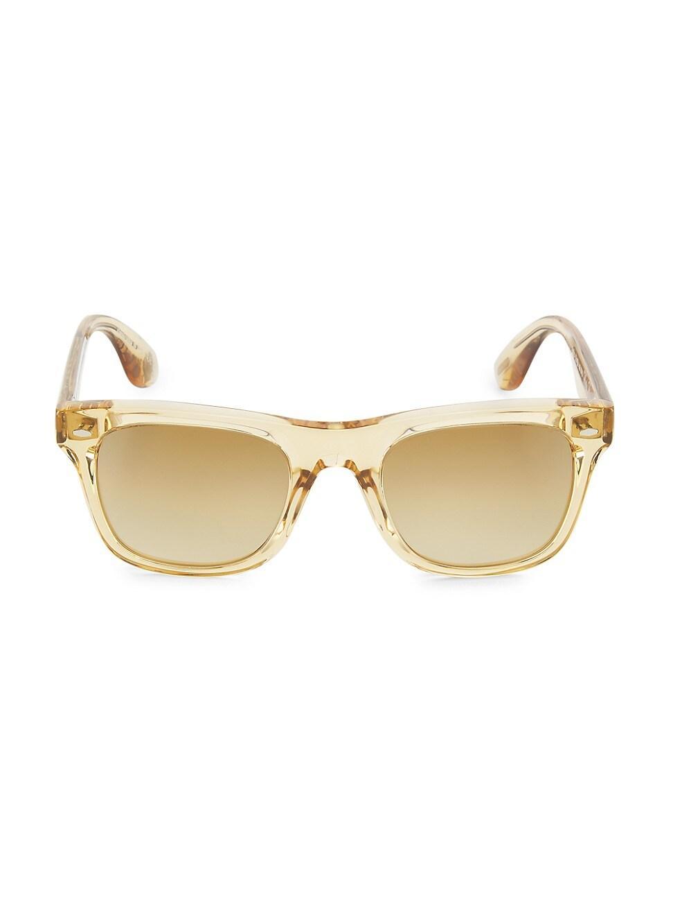 Womens Brunello Cucinelli x Oliver Peoples 50MM Acetate Square Sunglasses Product Image