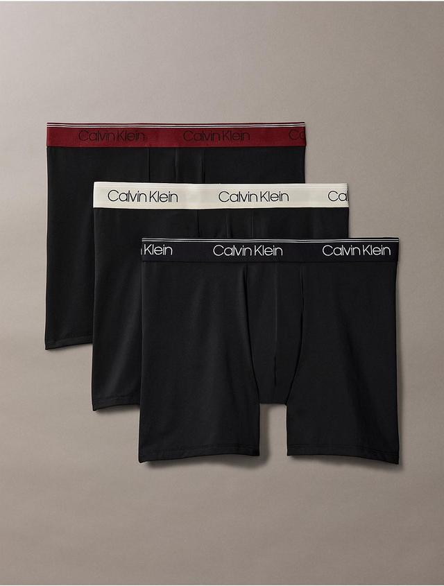 Calvin Klein Mens Micro Stretch 3-Pack Boxer Brief - Multi - S Product Image