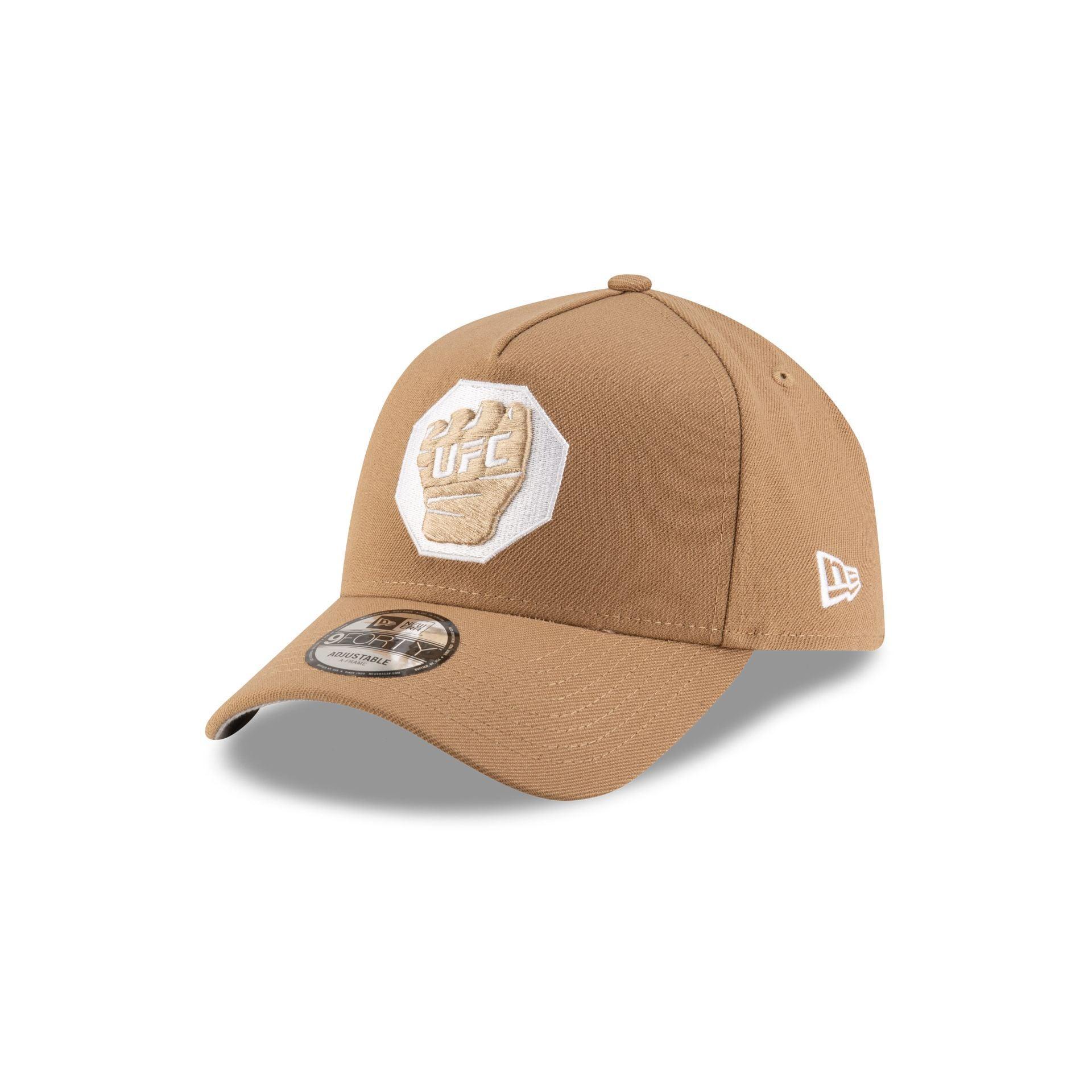 UFC Mexico Khaki 9FORTY A-Frame Snapback Hat Male Product Image