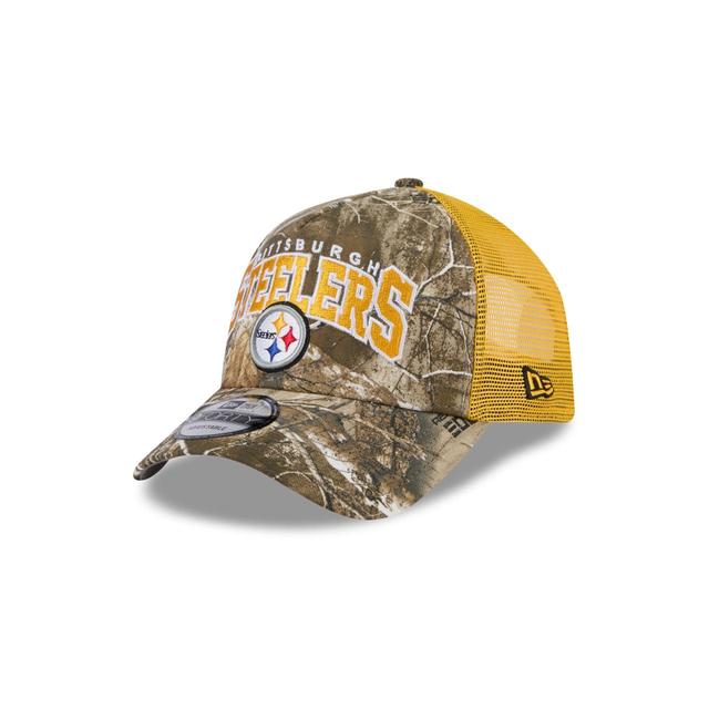 Pittsburgh Steelers Active 9FORTY A-Frame Trucker Hat Male Product Image