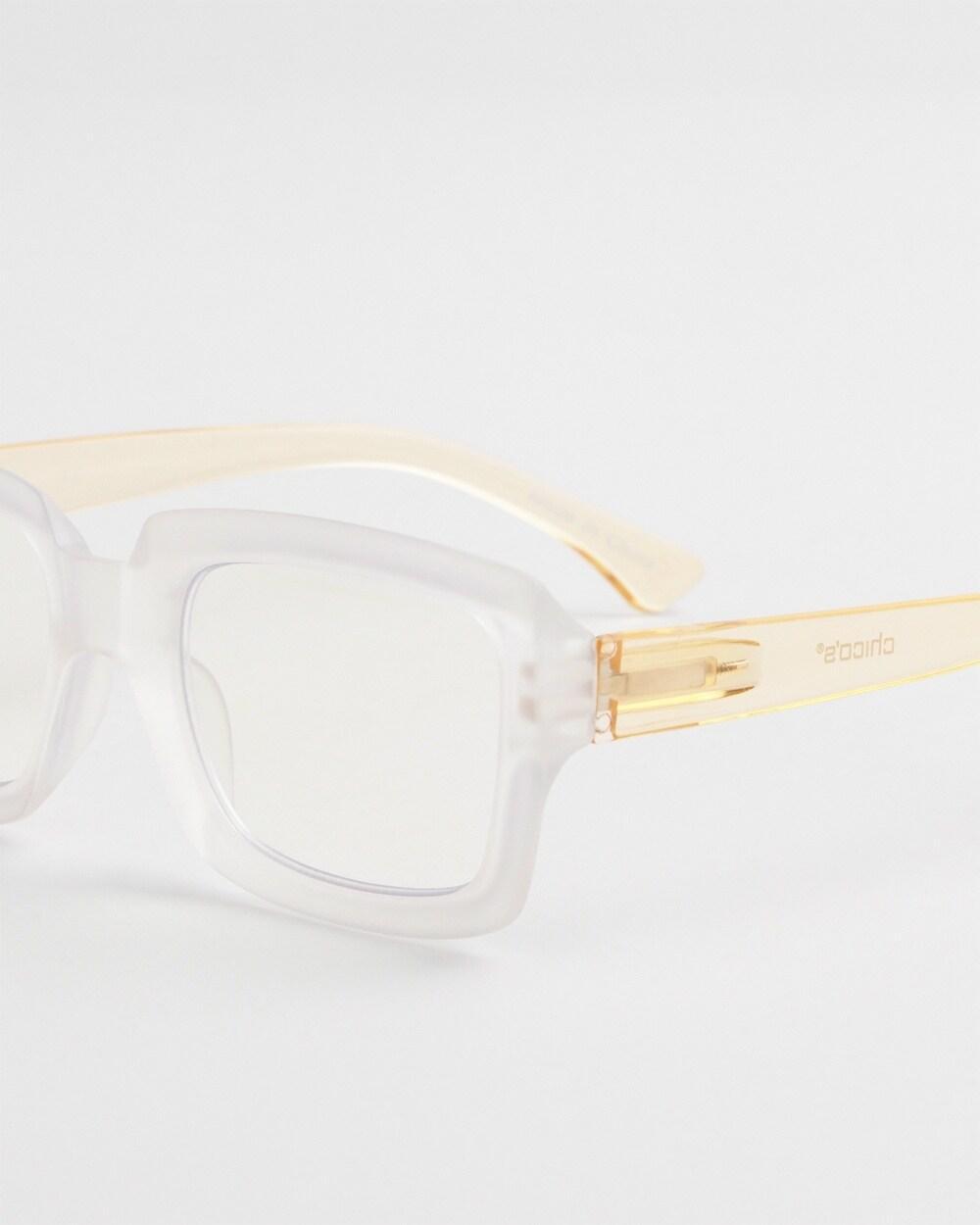 Matte Clear Taupe Readers Product Image