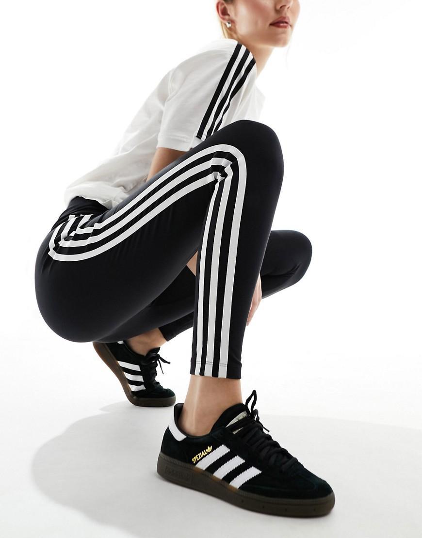 adidas 3-Stripes Leggings Better Scarlet S Womens Product Image