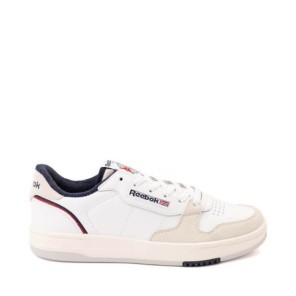 Mens Reebok Phase Court Athletic Shoe Chalk / Navy Product Image