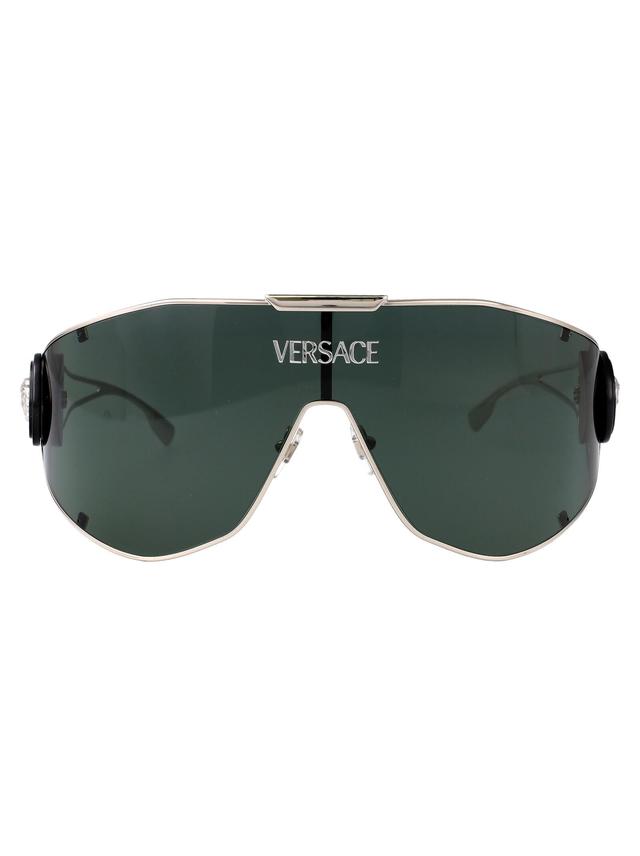 VERSACE Sunglasses In 10003h Silver Product Image