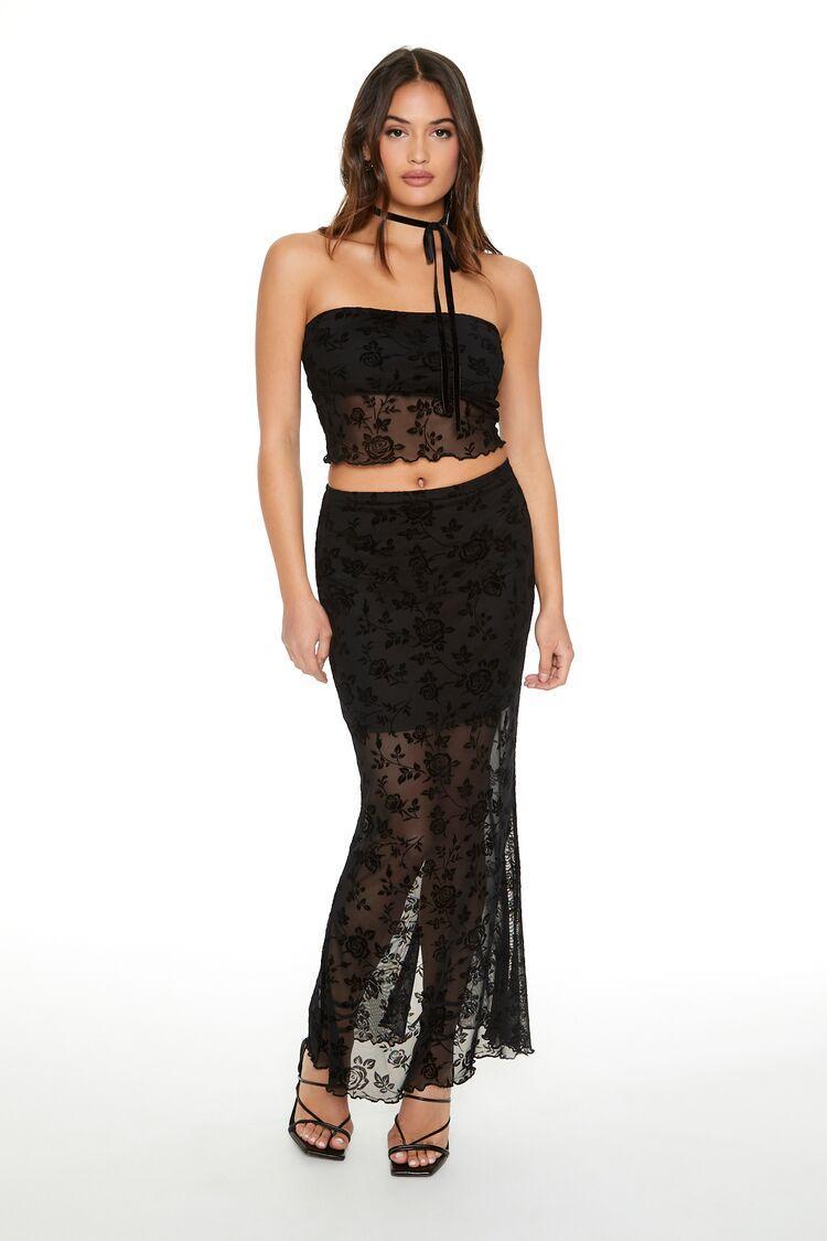 Floral Lace Tube Top & Skirt Set | Forever 21 product image