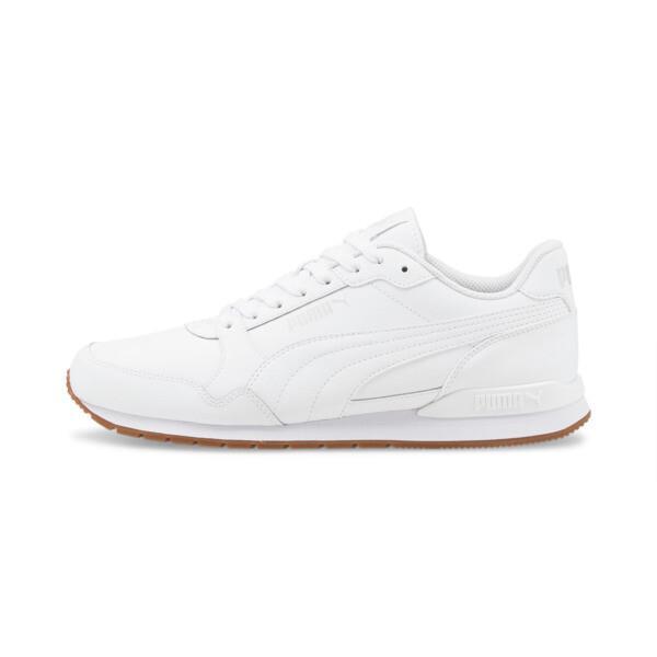 PUMA ST Runner v3 L Men's Sneakers in White/Gum Product Image