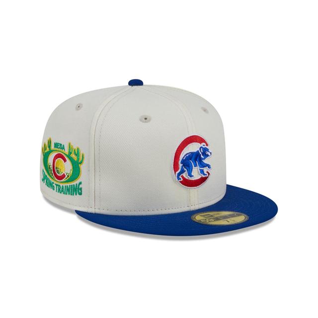 Chicago Cubs Spring Training Patch 59FIFTY Fitted Hat Male Product Image