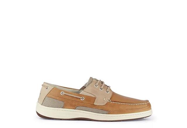 Dockers Beacon Mens Leather Boat Shoes Brown Product Image