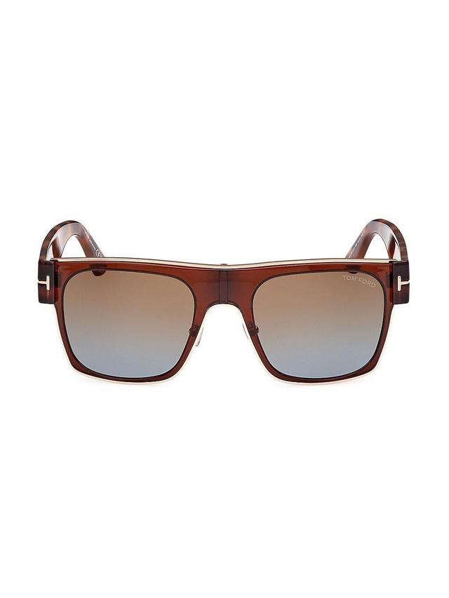 Mens Edwin 54MM Square Sunglasses Product Image