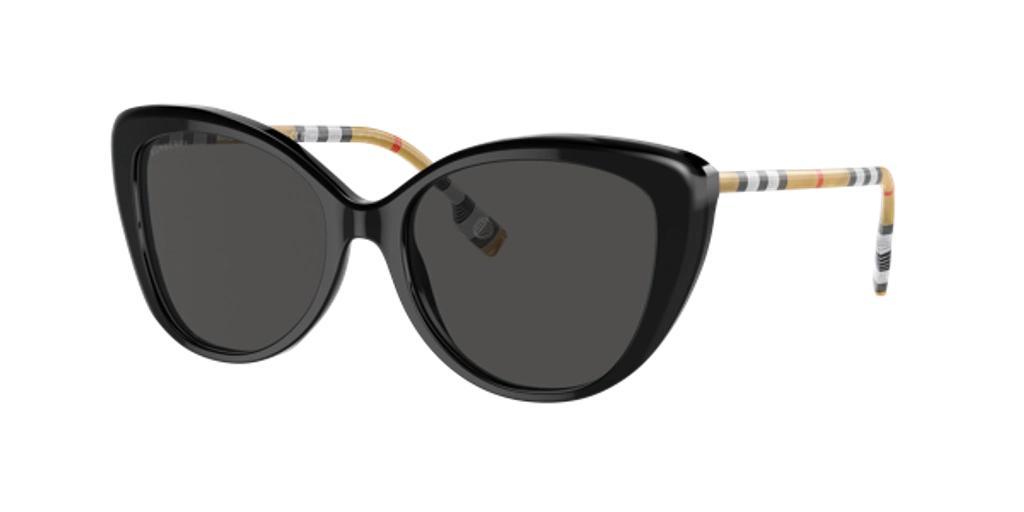 BURBERRY Women's Low Bridge Fit Sunglasses Be4407f In Dark Grey Product Image