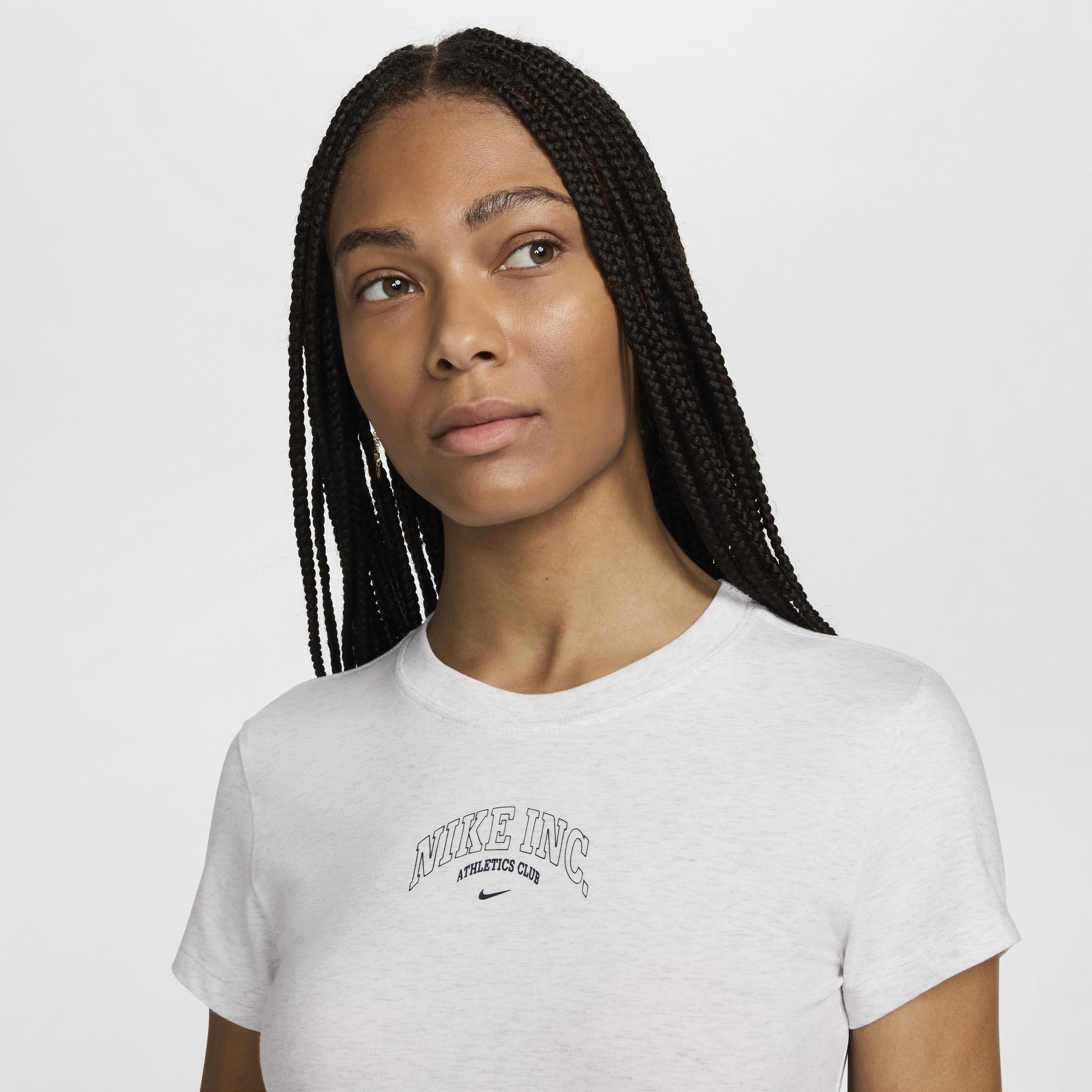 Women's Nike Sportswear Chill Knit Cropped T-Shirt Product Image