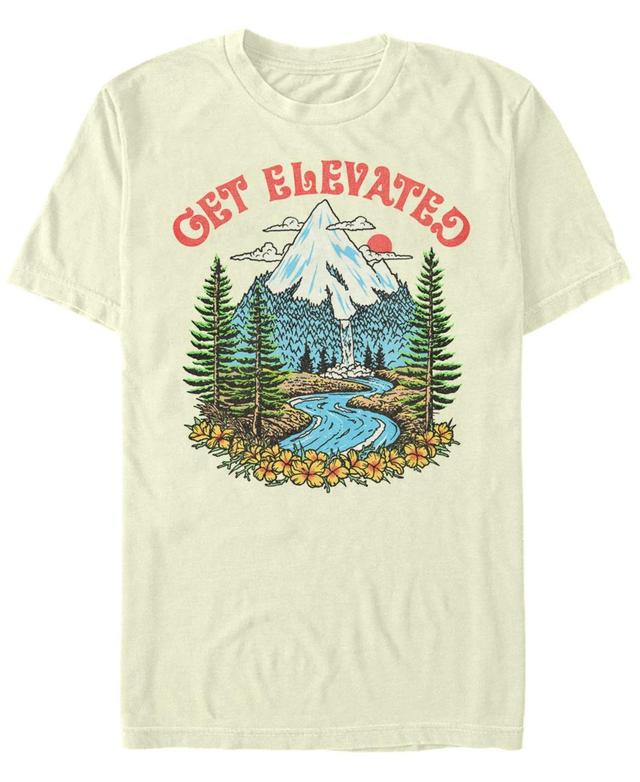 Mens Fifth Sun Get Elevated Outdoors Tee Ivory Product Image