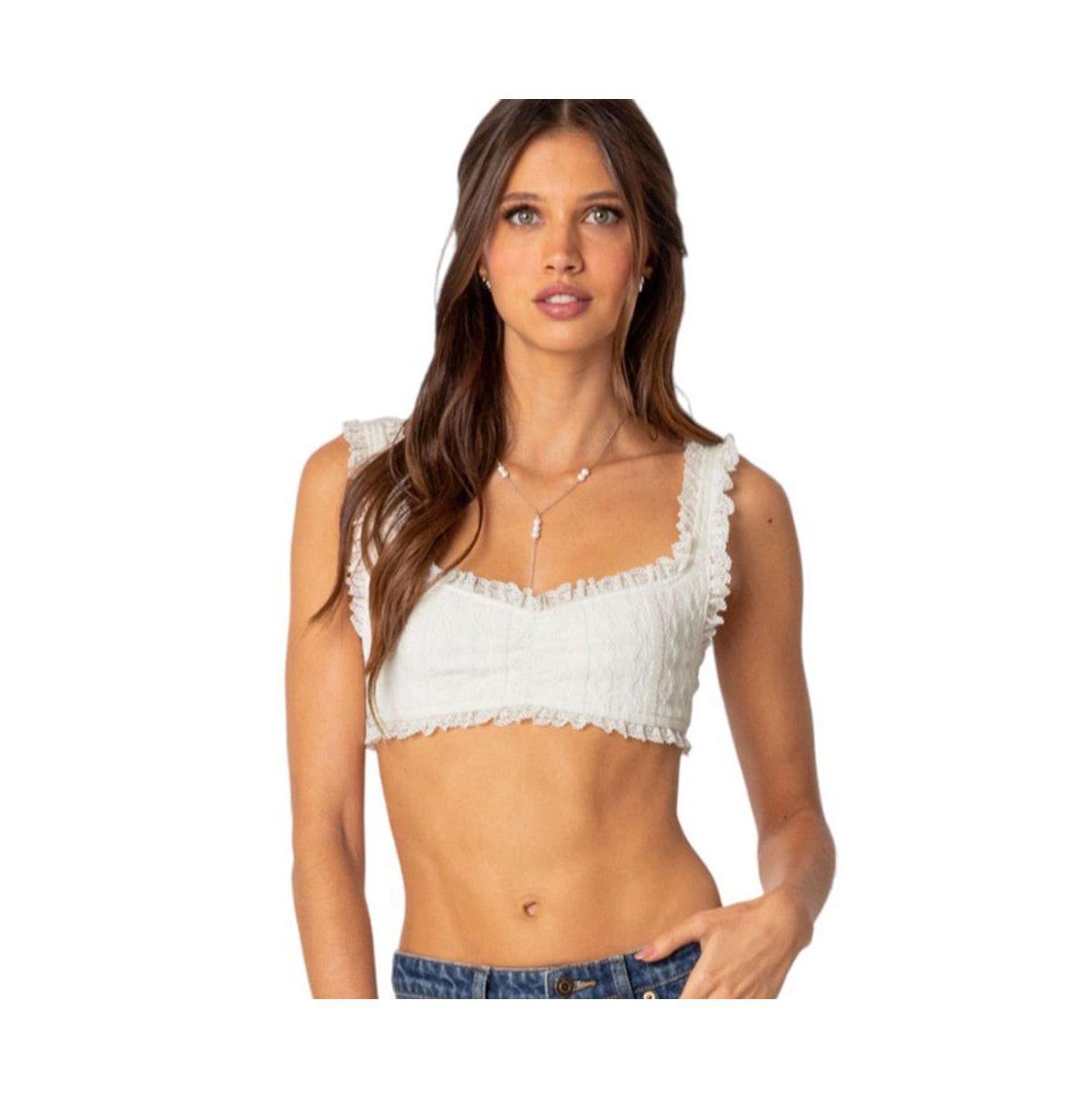 Womens Fairytale lacey crop top Product Image