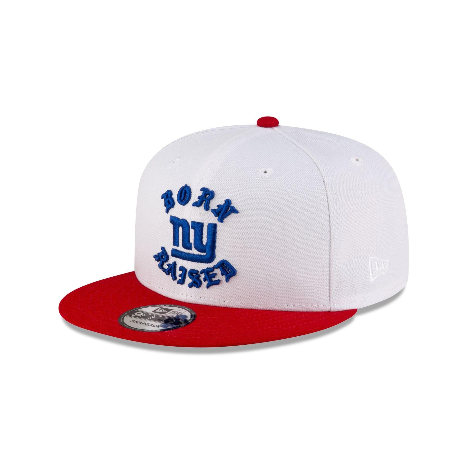 Born x Raised New York Giants White 9FIFTY Snapback Male Product Image