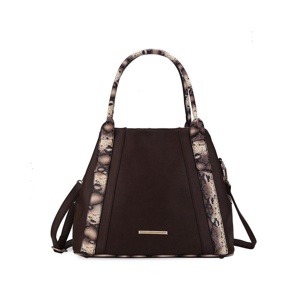 Mkf Collection Kenna Snake embossed Women s Tote Bag by Mia K Product Image