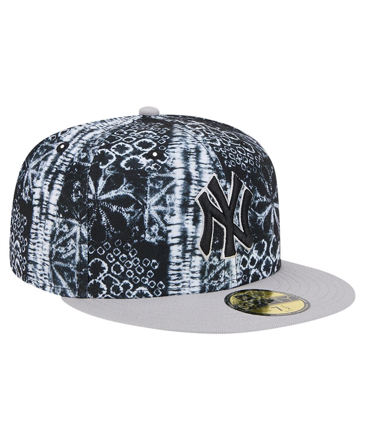 New Era Mens Black New York Yankees Sands 59FIFTY Fitted Hat Product Image