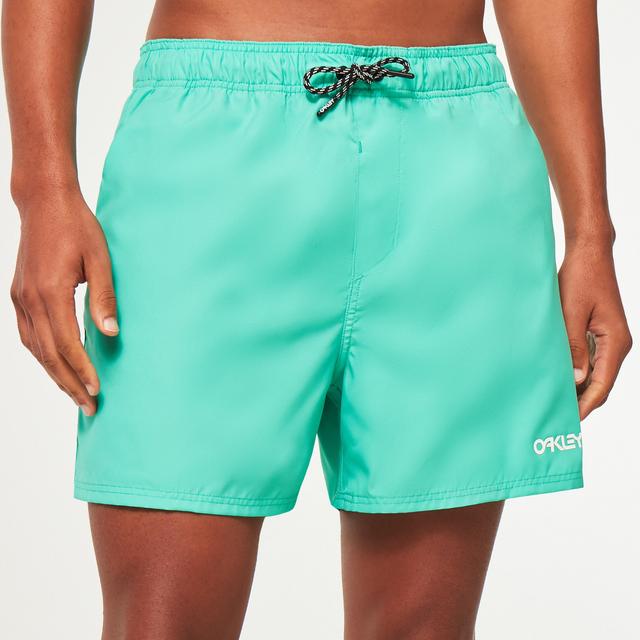 Oakley Beach Volley 16 Beachshorts (Mint Green) Men's Swimwear Product Image