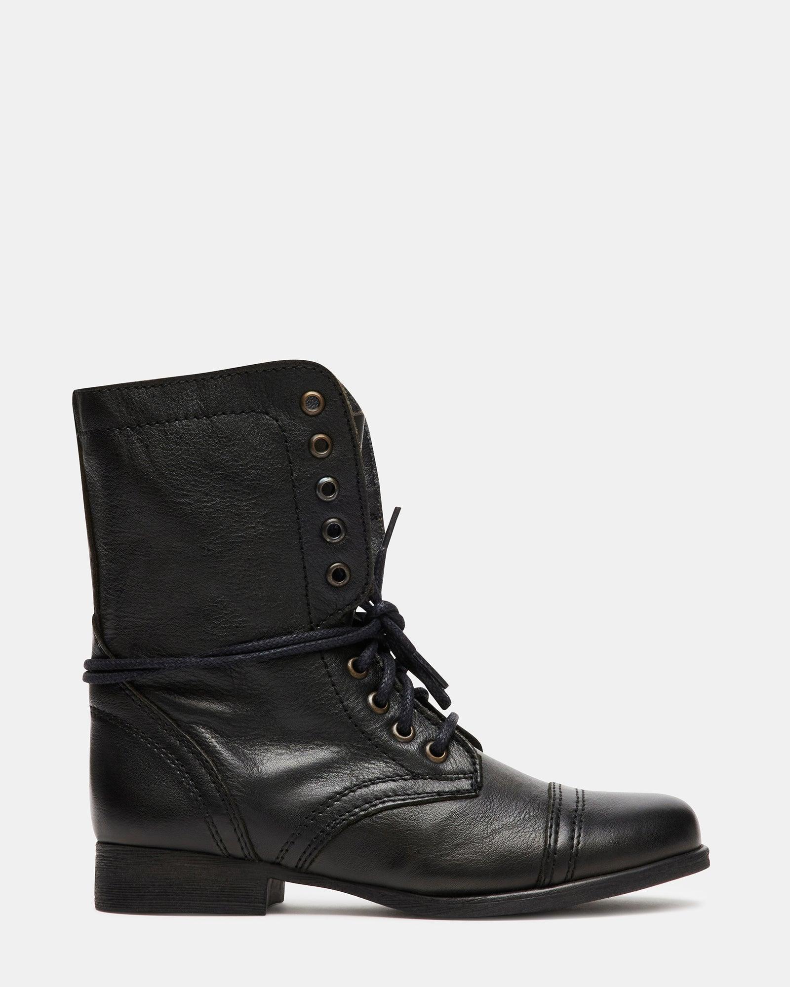 TROOPA BLACK LEATHER - SM REBOOTED Female Product Image