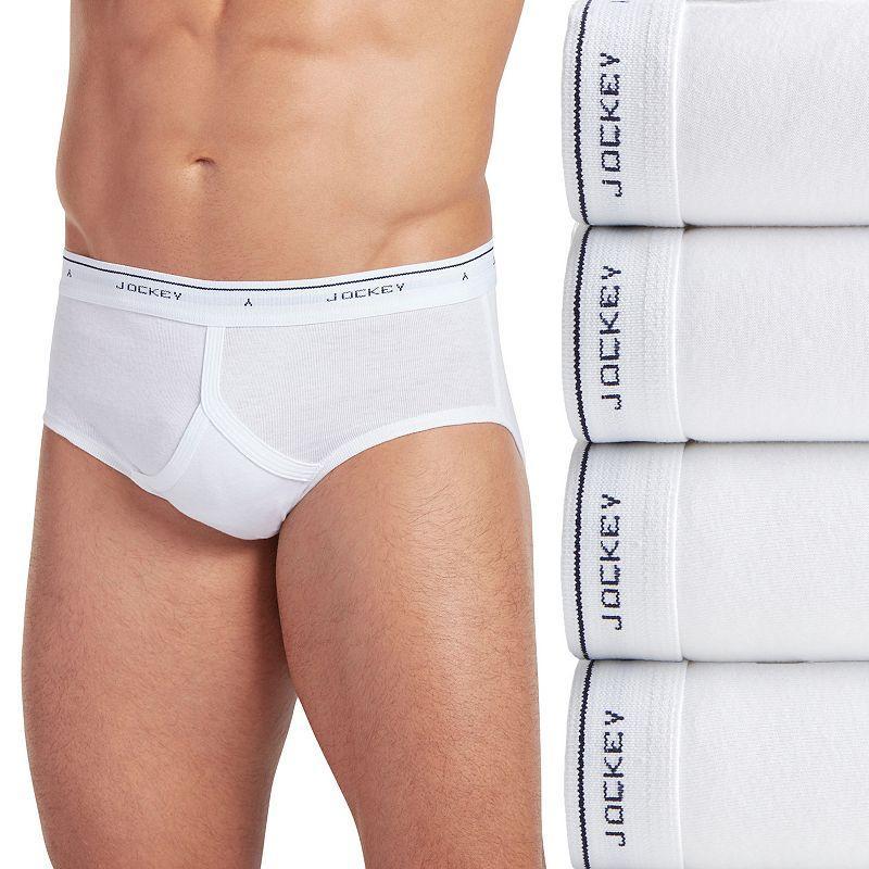 Mens Classic Low-Rise Briefs, Pack of 4 Product Image