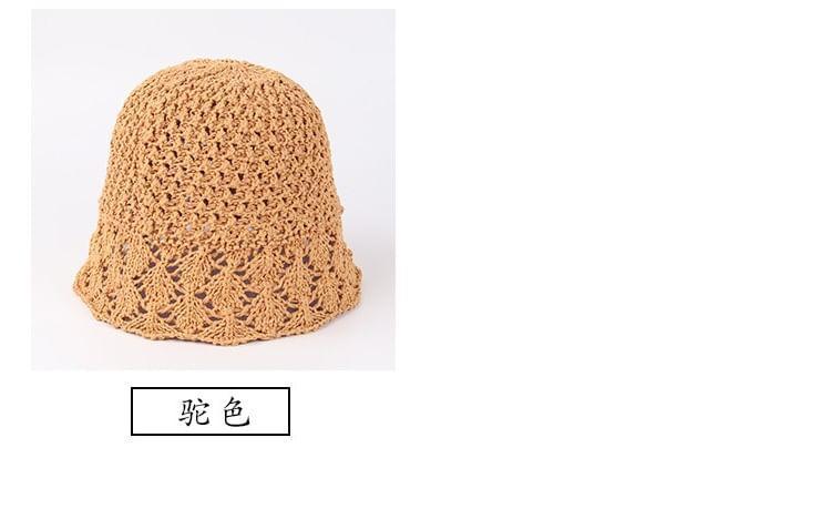 Plain Crochet Cloche Hat Product Image