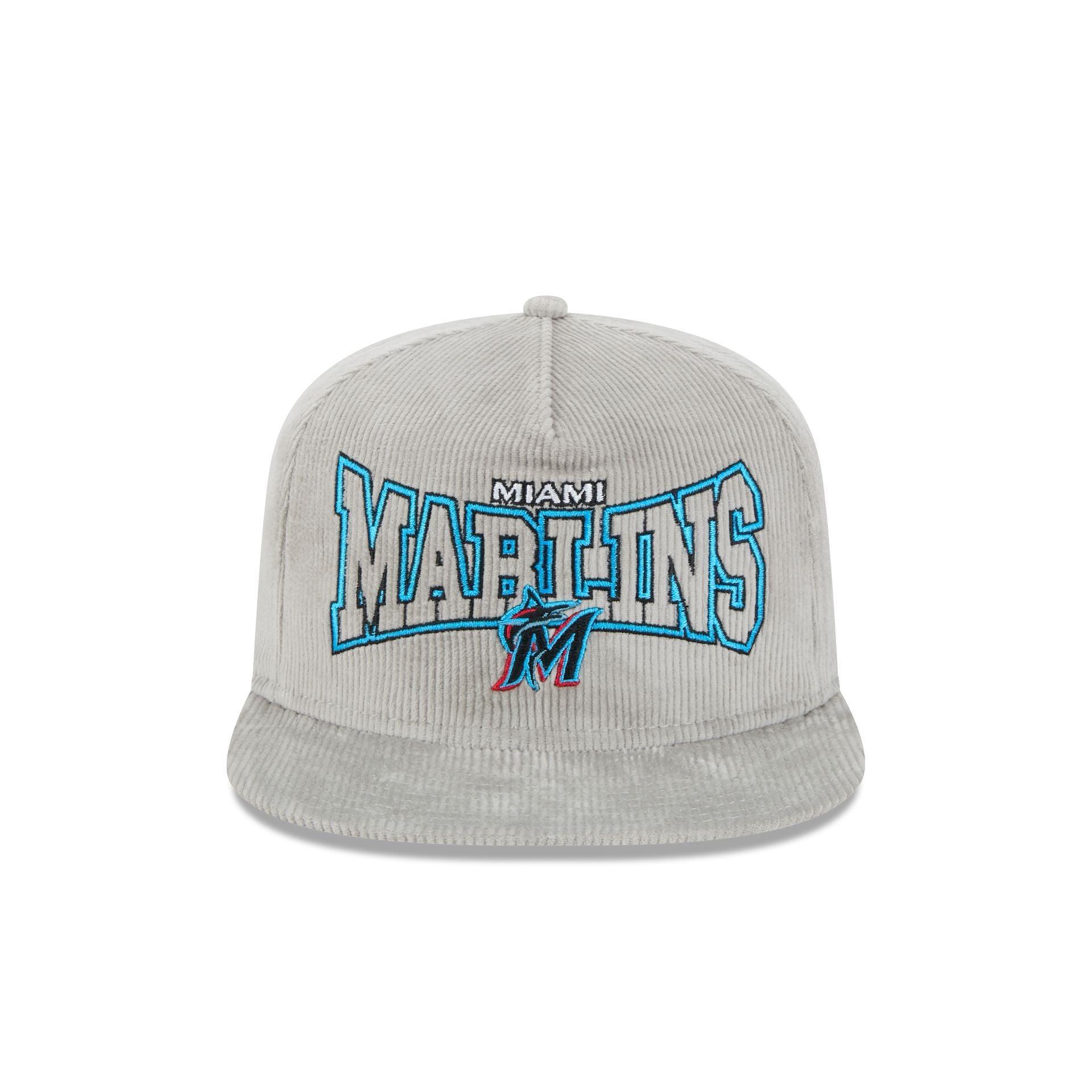 Miami Marlins Gray Cord Golfer Hat Male Product Image