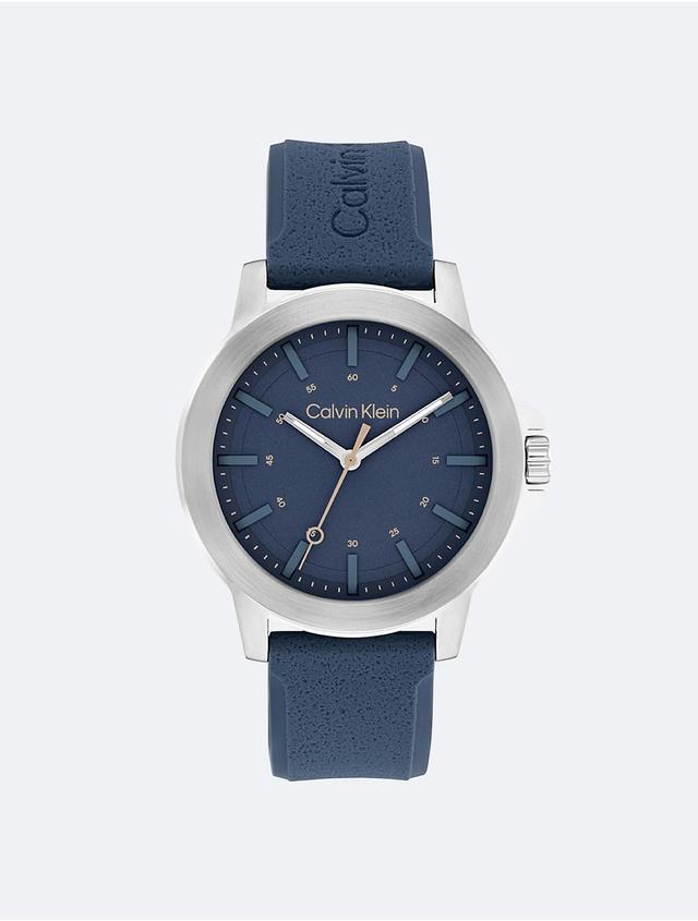 Calvin Klein Mens Bold Dial Watch - Blue Product Image