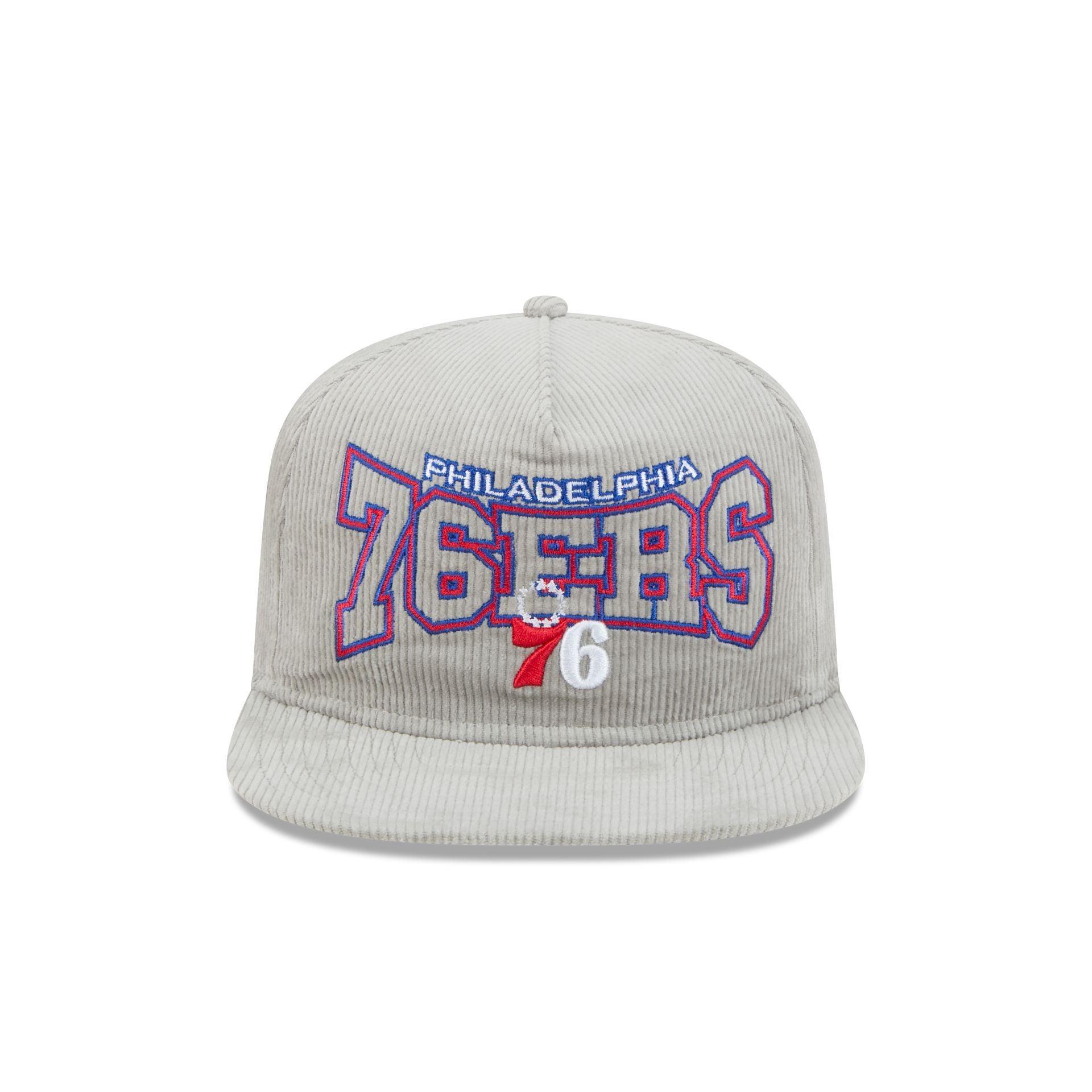 Philadelphia 76ers Gray Cord Golfer Hat Male Product Image