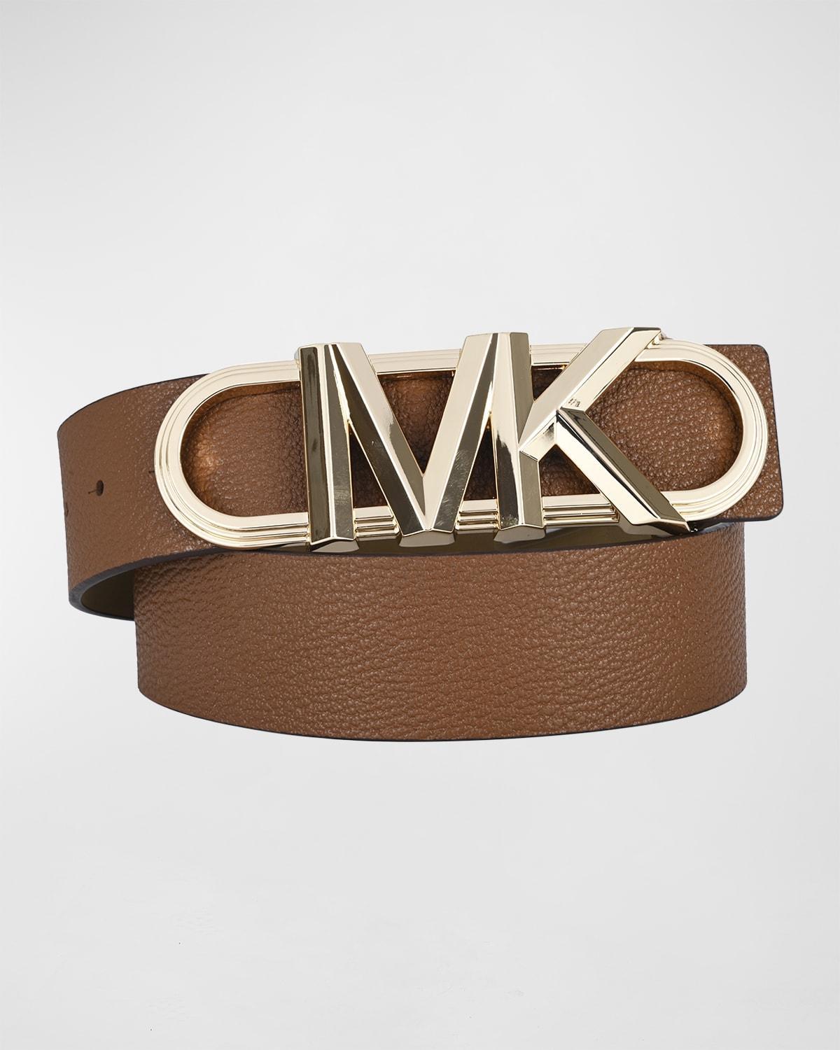 Logo Buckle Leather Waist Belt Product Image