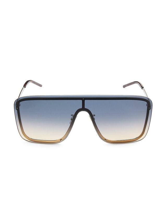 Mens The Mask 99MM Shield Metal Sunglasses Product Image