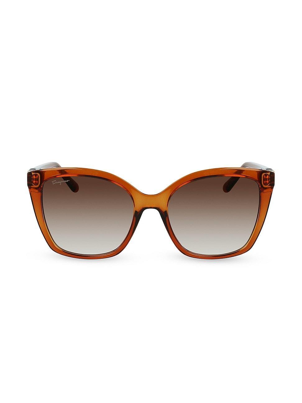 Womens Gancini 54MM Modified Rectangle Sunglasses Product Image