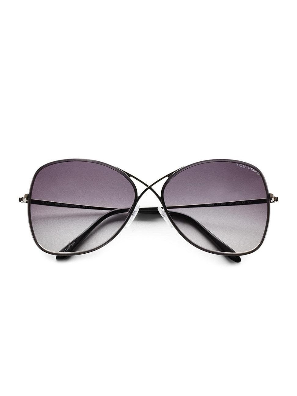 Colette 63MM Rimless Aviator Sunglasses Product Image