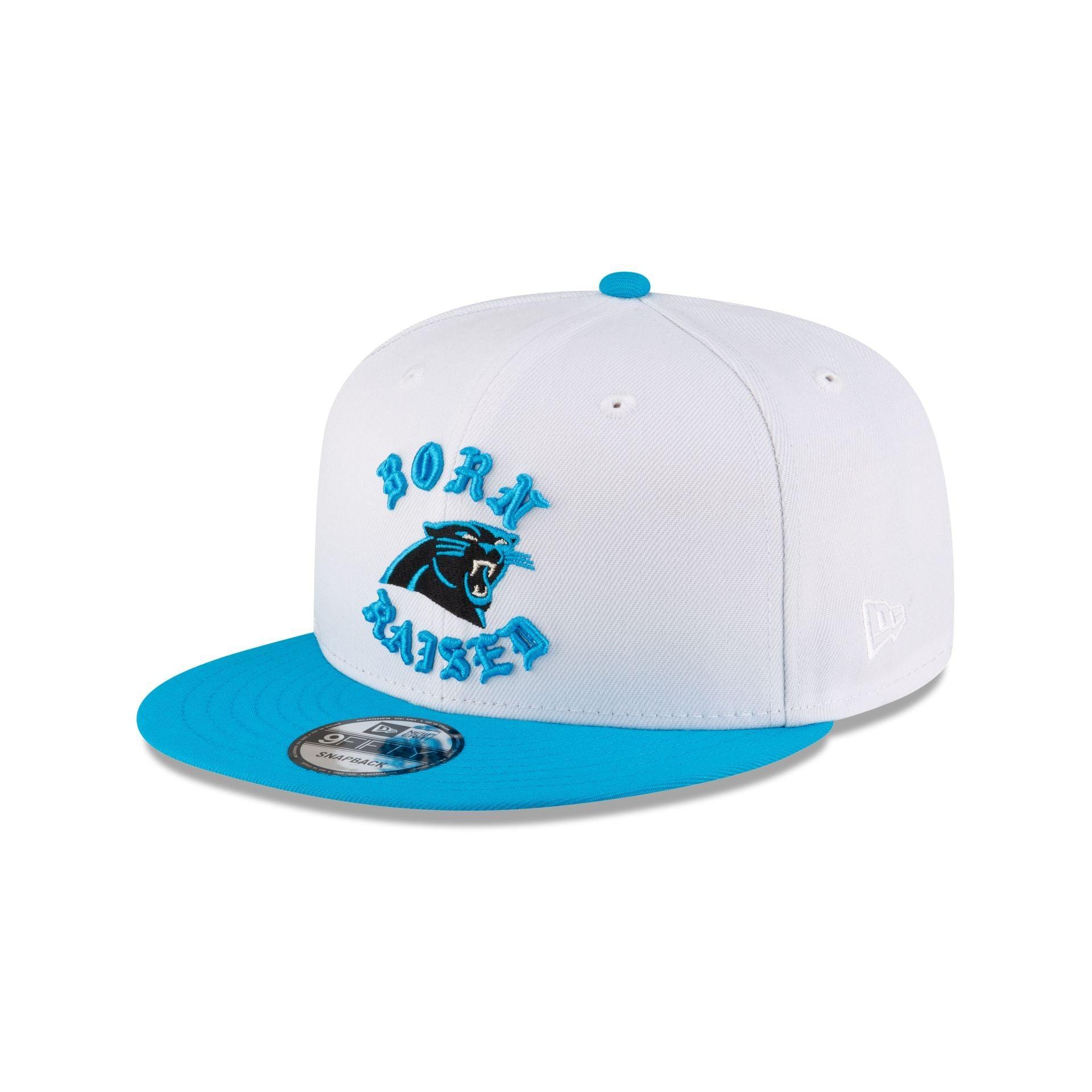 Born x Raised Carolina Panthers White 9FIFTY Snapback Male Product Image