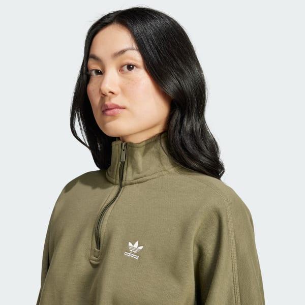 Essentials 1/2 Zip Fleece Sweatshirt Product Image