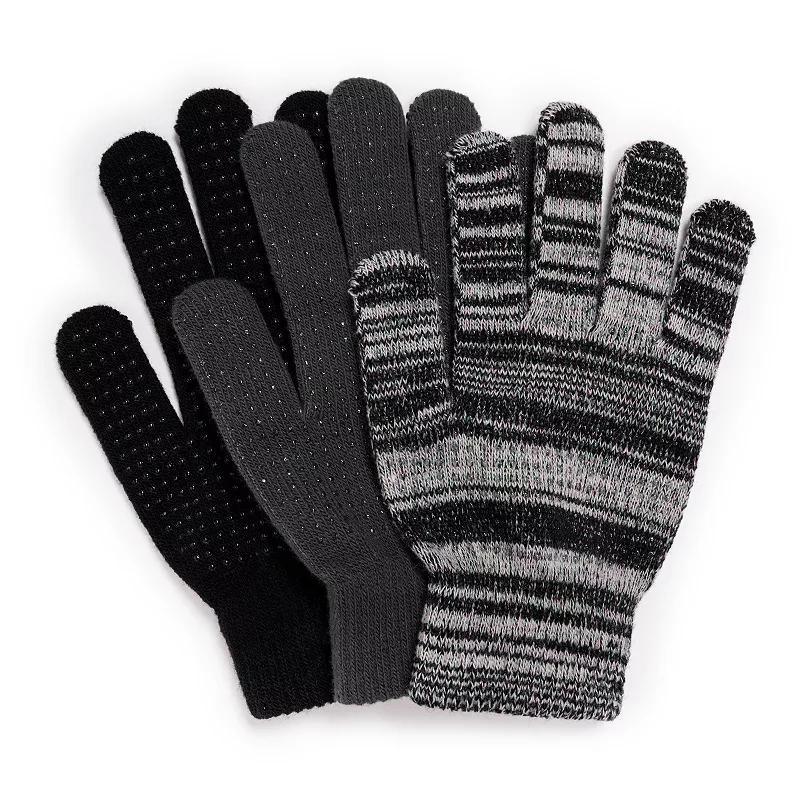 Womens MUK LUKS 3 Pair Pack of Gloves Product Image