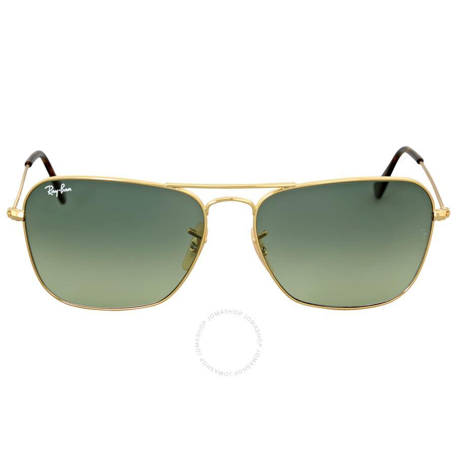 RAY BAN Ray-ban Sunglasses, Rb3136 Caravan In Golden Yellow Product Image