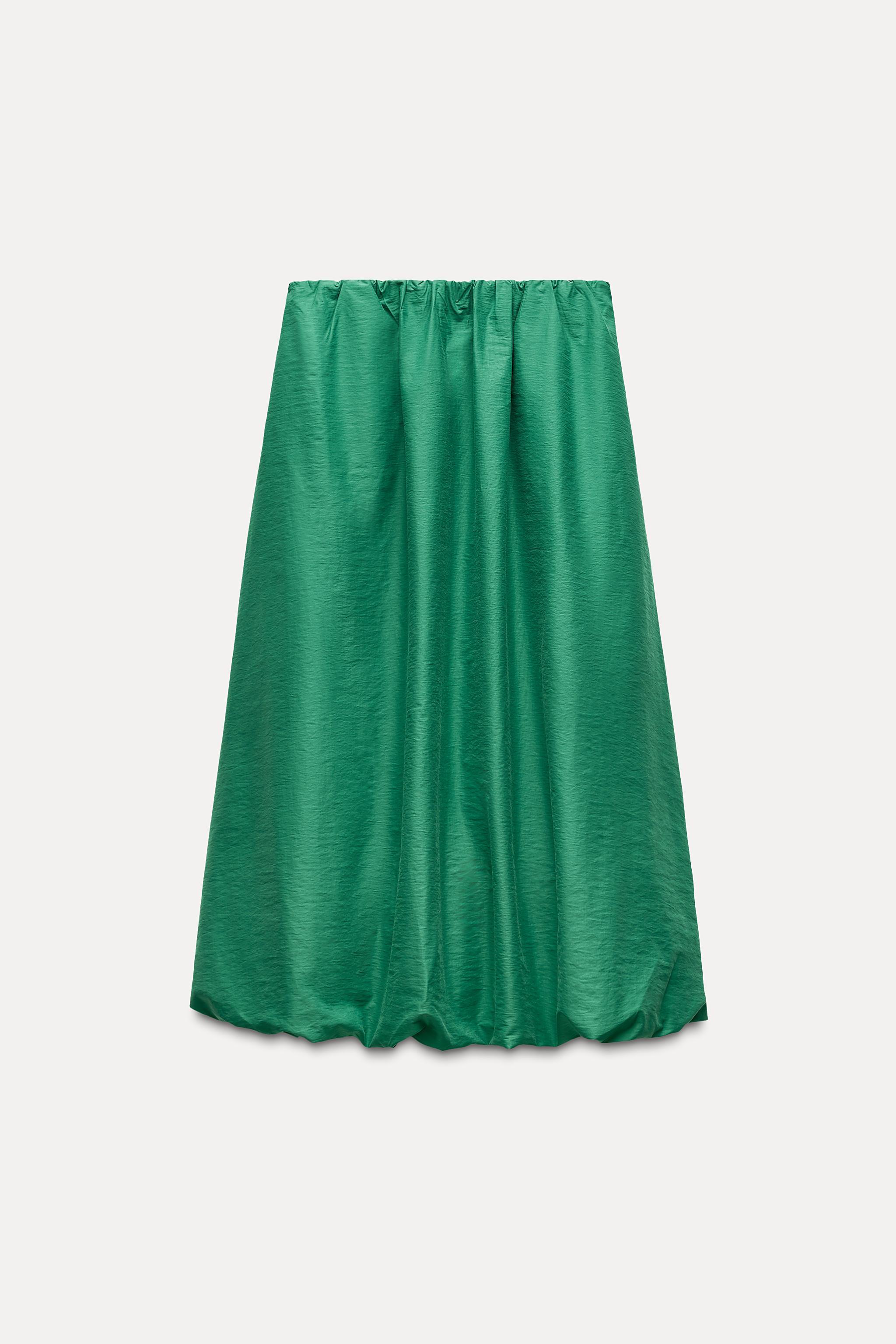 BALLOON MIDI SKIRT Product Image