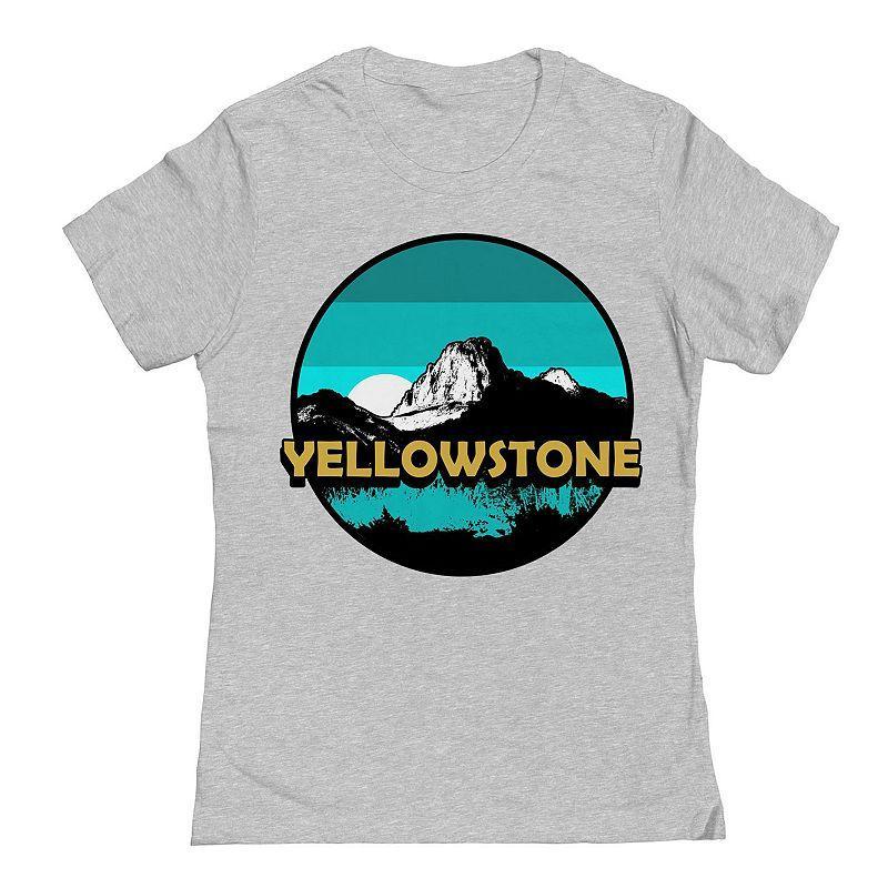 Juniors Yellowstone Wyoming Womens Graphic Tee, Girls Product Image