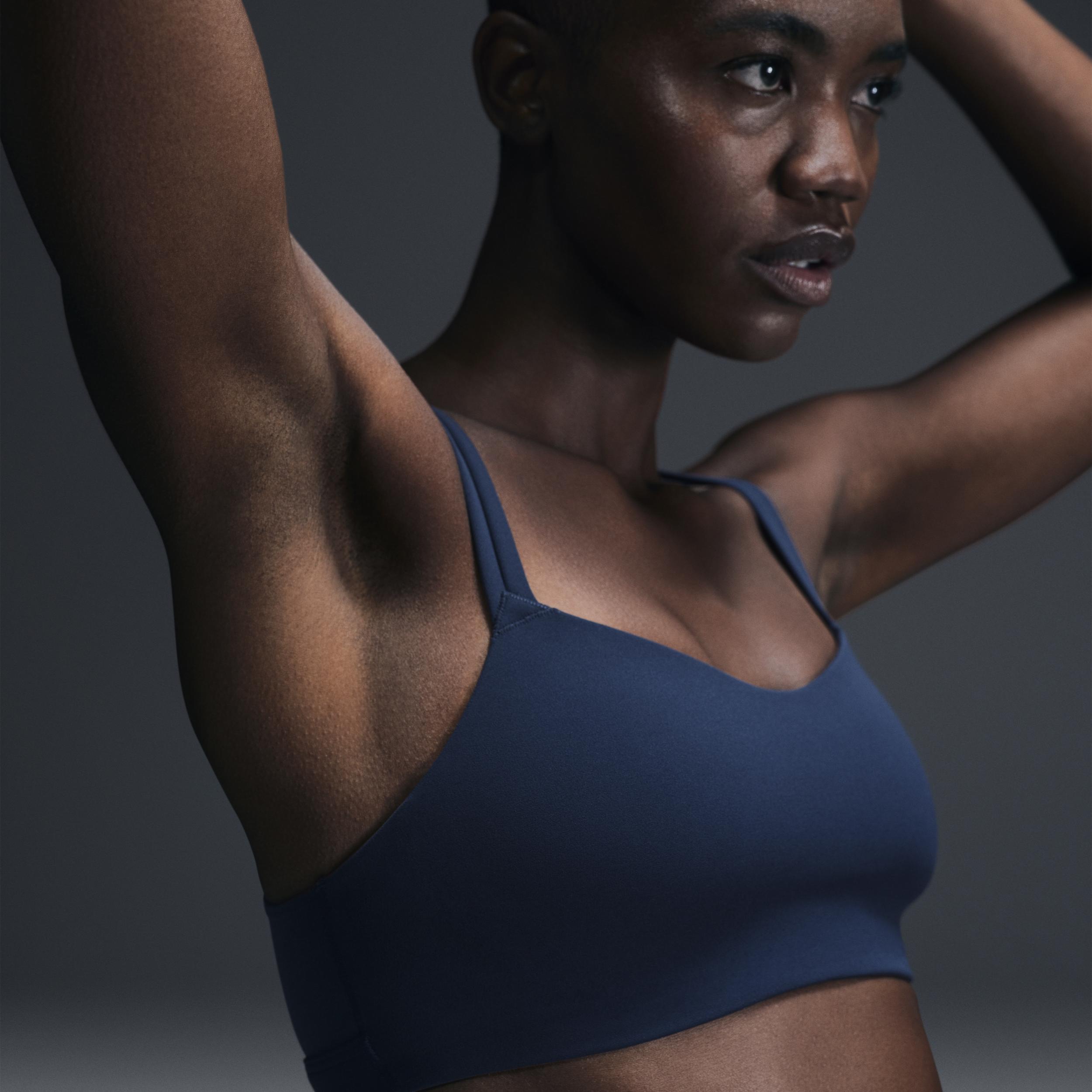 Nike Womens Zenvy Strappy Light-Support Padded Sports Bra Product Image